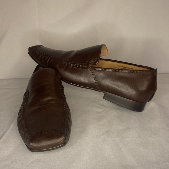 Giorgio Brutini genuine leather mens dress shoes slip on loafers - Picture 12 of 13